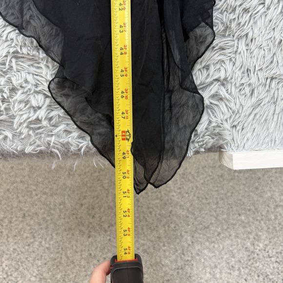 Dina Bar El Dress Womens‎ P VTG Y2K 100% Silk Fairy Grunge Romantic Whimsigoth - Picture 7 of 13